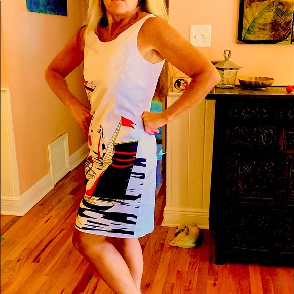 Banana Republic Dresses & Skirts - Banana Republic Sailboat Dress, How Cute Is This??